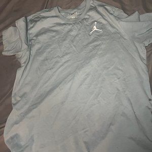 Baby Blue Jordan tee